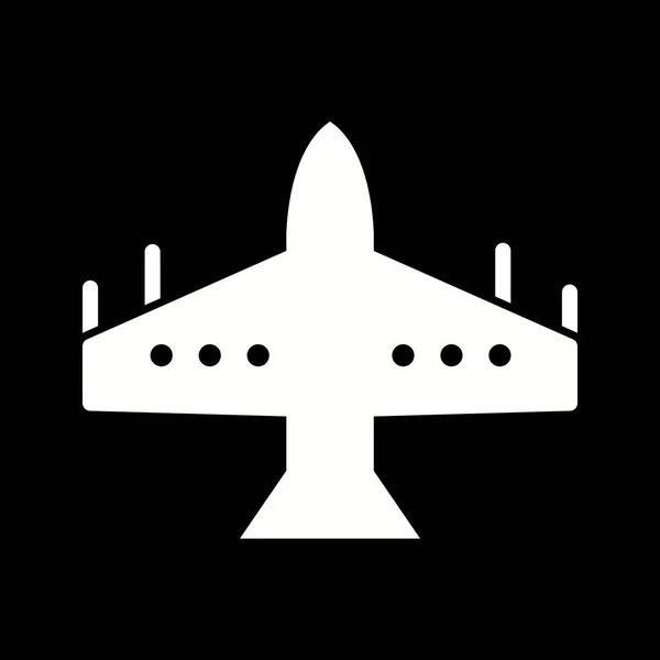Ilustração Fighter Jet Icon — Fotografia de Stock
