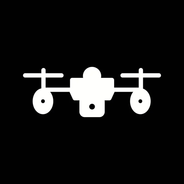 Иллюстрационная икона дрона — стоковое фото