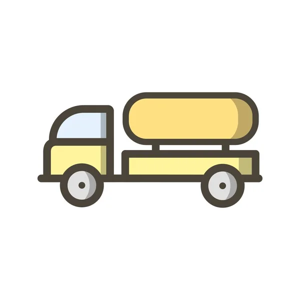 Illustration tank Truck ikon — Stockfoto