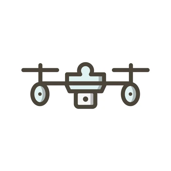 Иллюстрационная икона дрона — стоковое фото