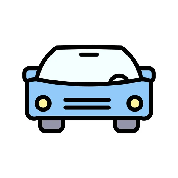 Ilustrace – ikona auta — Stock fotografie