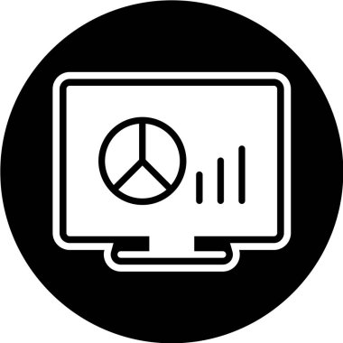 bilgisayar simgesi, vektör illüstrasyonu.