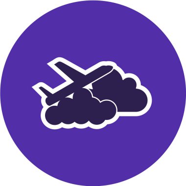 Beyaz arkaplanda siyah renkli bulut simgesi izole