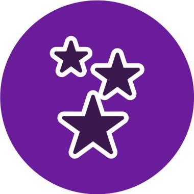 yıldız simgesi vektör illüstrasyonu