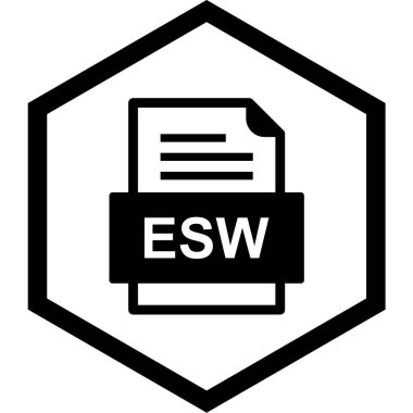 dosya biçimi simgesi, vektör illüstrasyonu