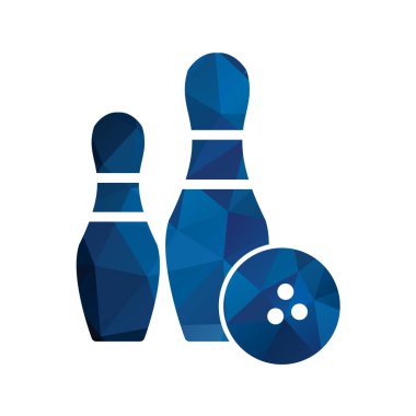 Arka planda spor simgesi izole edildi