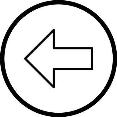 ok işareti simgesi, vektör çizimi