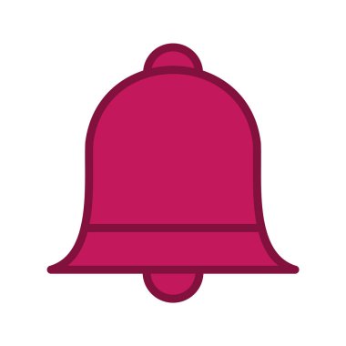 Moda Biçiminde Bildirim Simgesi İzole Arkaplanı