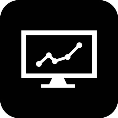 grafik ikonu vektör illüstrasyonu
