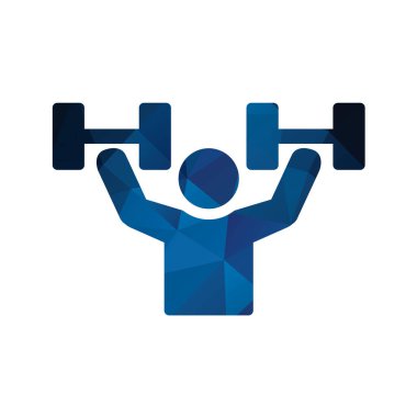 fitness yaşam tarzı tasarımı, vektör illüstrasyon eps10 grafiği