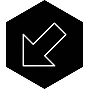 Moda Biçiminde Soldan Aşağıya Simge Ayrılmış Arkaplan