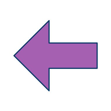 ok simgesi vektör illüstrasyonu