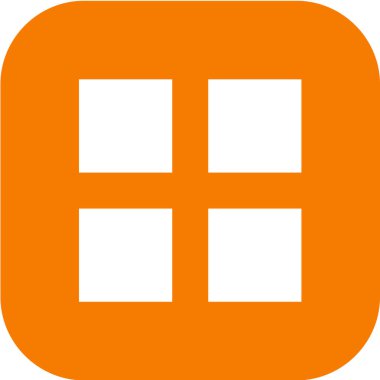 Modern b 'nin vektör illüstrasyonu artı simgesinden yoksun