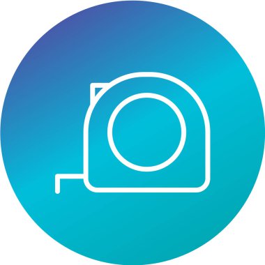 Modern mavi simgenin vektör illüstrasyonu