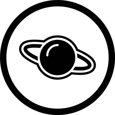 Moda Biçiminde Satrun Simgesi İzole Arkaplan