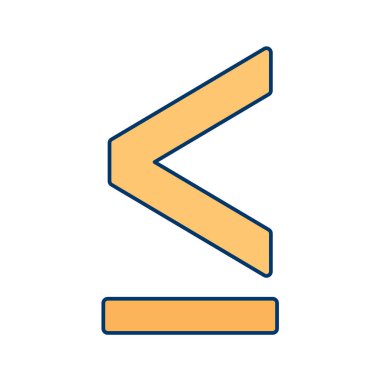 ok simgesinin vektör illüstrasyonu