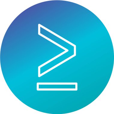 ok simgesinin vektör illüstrasyonu