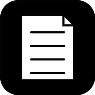 beyaz arkaplanda siyah simge izole edildi