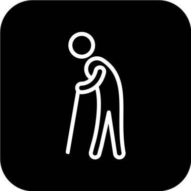 man simgesi vektör illüstrasyonu