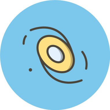 Bilim simgesi vektör illüstrasyonu