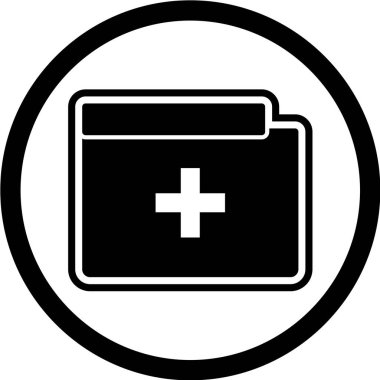 Sağlık hizmeti simgesi vektör illüstrasyonu