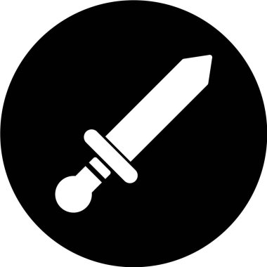 Tek izole edilmiş siyah beyaz simgesinin vektör illüstrasyonu