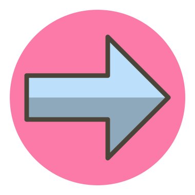  Moda Biçimli İzole Arkaplanda Sağ Simge