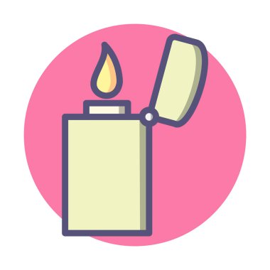 Moda Biçiminde Daha Açık Simge İzole Arkaplan