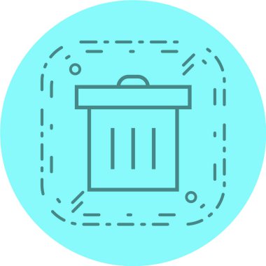 Bir fabrika simgesinin vektör illüstrasyonu