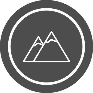 Dağlar Moda Biçiminde Ayrı Arkaplan