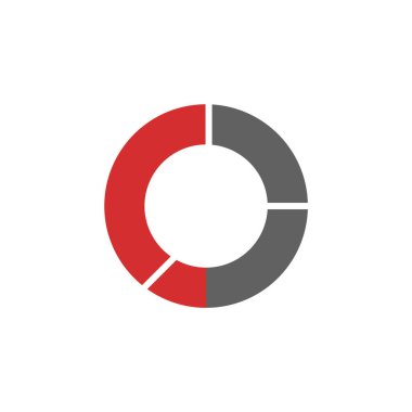 Pasta Çizelgesi Simgesi Moda Tarzı İzole Arkaplan      