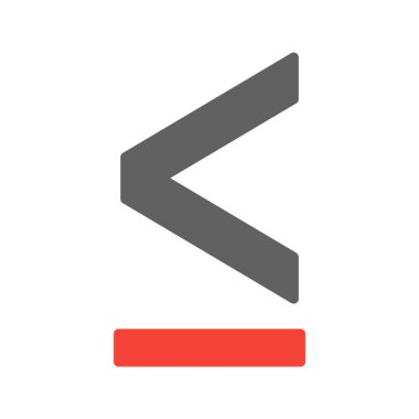 Moda Biçimli Küçük Simge İzole Arkaplan