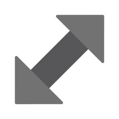 Moda Biçiminde Çifte Ok Simgesi İzole Arkaplan