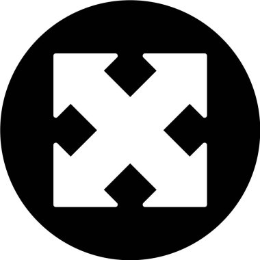 Modern b 'nin vektör illüstrasyonu barış ikonundan yoksun