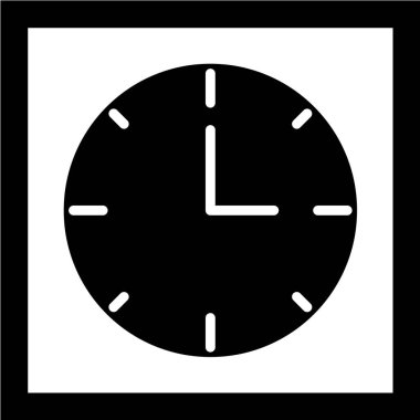 beyaz arkaplanda siyah simge izole edildi