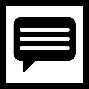 beyaz arkaplanda siyah simge izole edildi