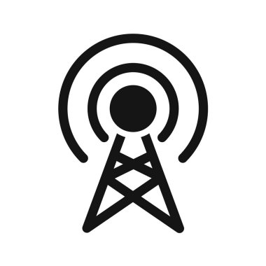 Kablosuz ağ ikonu, vektör illüstrasyonu. düz tasarım biçimi 