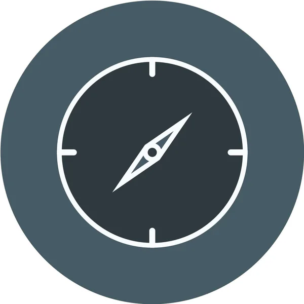 Kompass Vektor Symbol Navigationsschild Richtungssymbol — Stockvektor