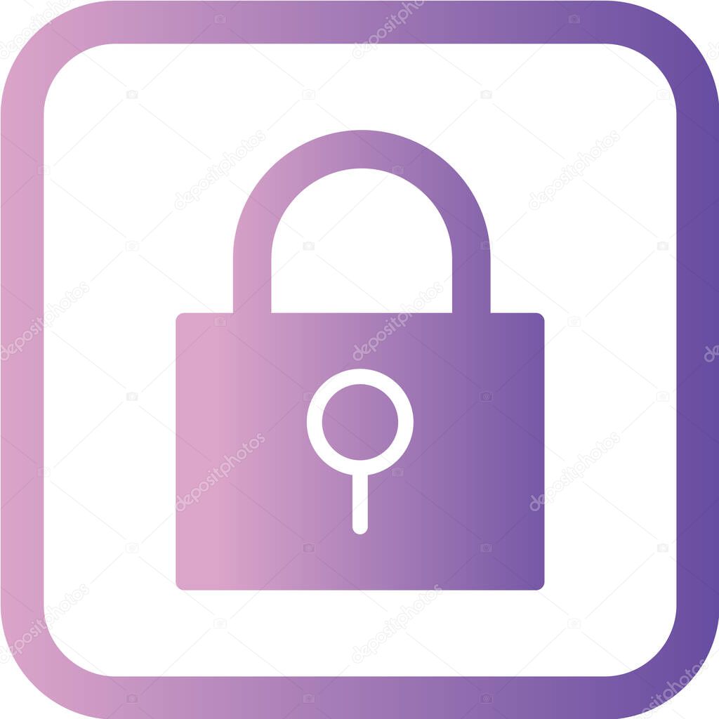 pink purple vector icon on white background. eps10