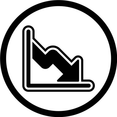 İş Sonbaharı Simgesi Moda Biçimli Ayrı Arkaplanda 