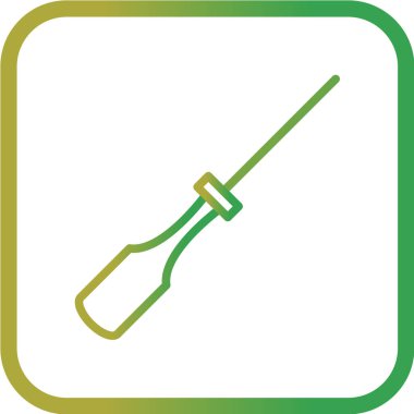 Modern oto tamir simgesinin vektör illüstrasyonu