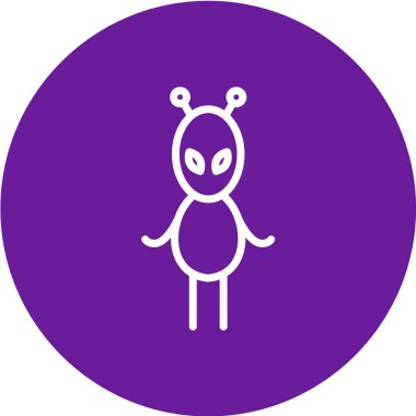 Bilim simgesi vektör illüstrasyonu