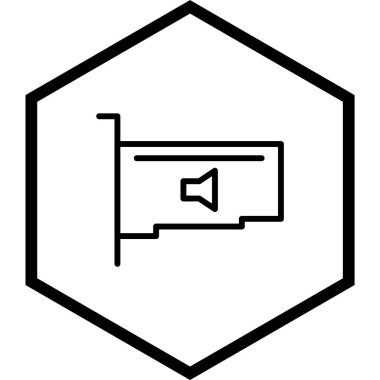 Ses Kart Simgesi Moda Biçiminde İzole Arkaplan