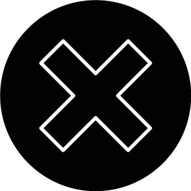 Bir haçın vektör illüstrasyonu