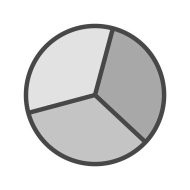 Pasta Çizelgesi Simgesi Moda Tarzı İzole Arkaplan      