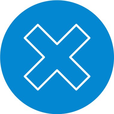 Modern b 'nin vektör illüstrasyonu eksik simge no