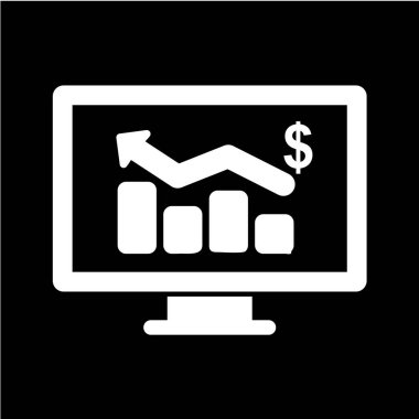 iş simgesi vektör illüstrasyonu
