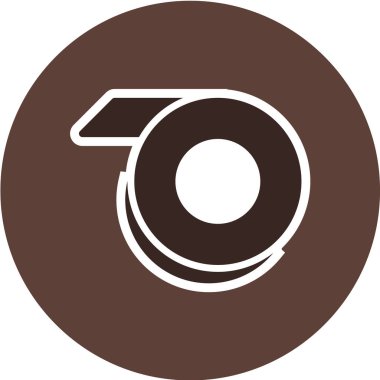 Web için bir logonun vektör illüstrasyonu