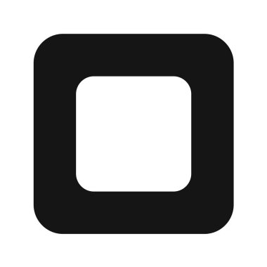 Modern b 'nin vektör illüstrasyonu eksik simgesi