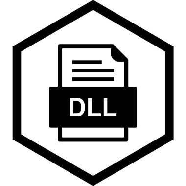 dosya biçimi simgesi, vektör illüstrasyonu